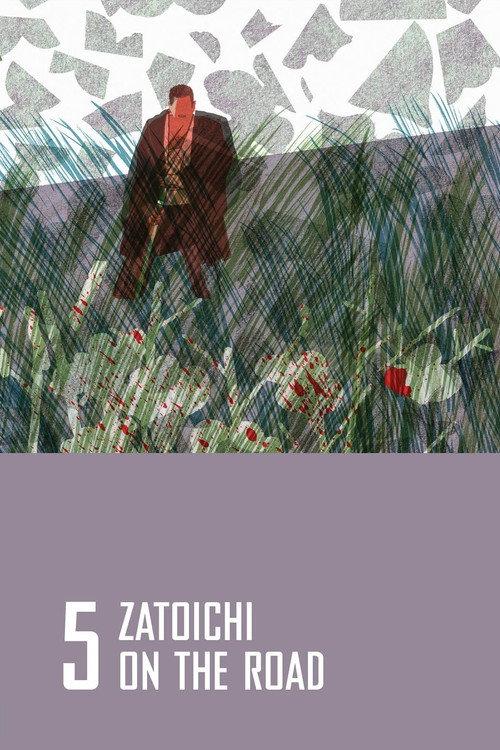 Zatoichi on the Road 1963 official movie poster