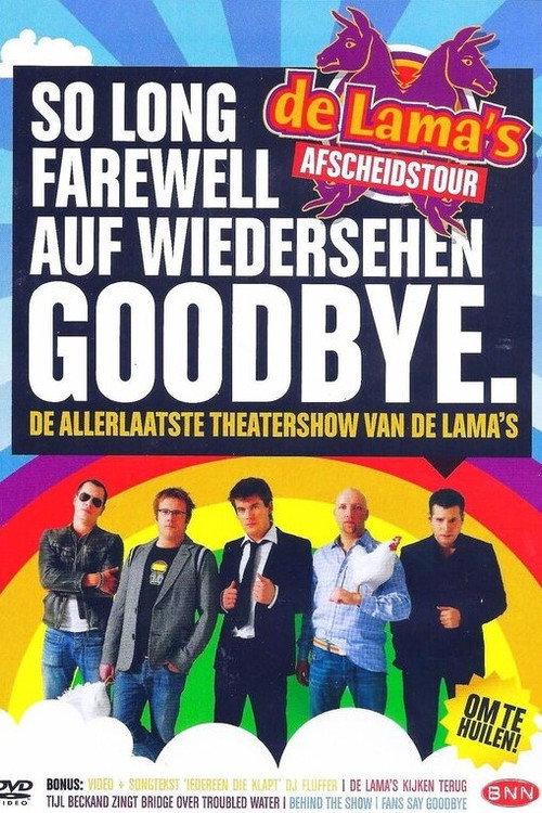 De Lama's: Afscheidstour 2009 official movie poster