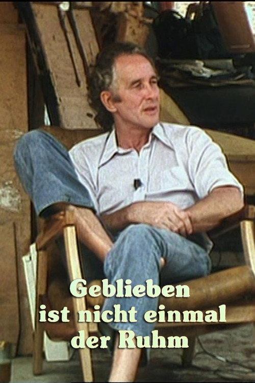 Geblieben ist nicht einmal der Ruhm 1977 official movie poster