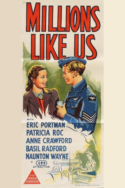 Millions Like Us 1943 official movie poster
