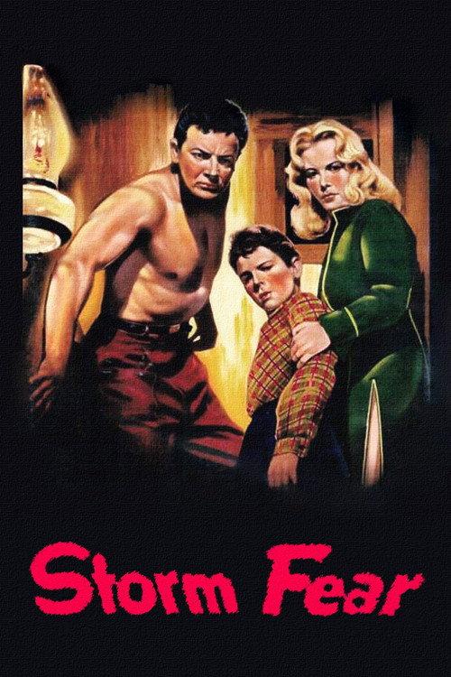 Storm Fear 1955 official movie poster
