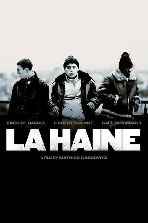 La Haine 1995 official movie poster