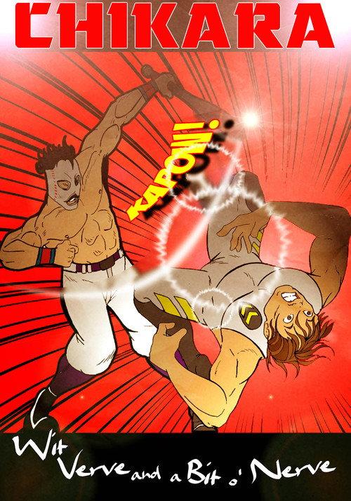 CHIKARA Wit, Verve and a Bit O' Nerve 2010 official movie poster