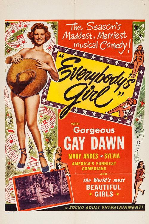 Everybody's Girl 1950 official movie poster
