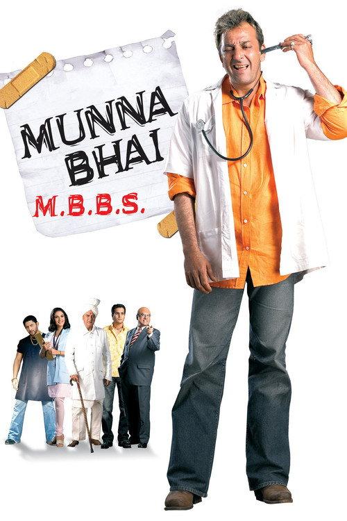 Munna Bhai M.B.B.S. 2003 official movie poster