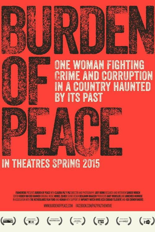 Burden of Peace 2015 official movie poster