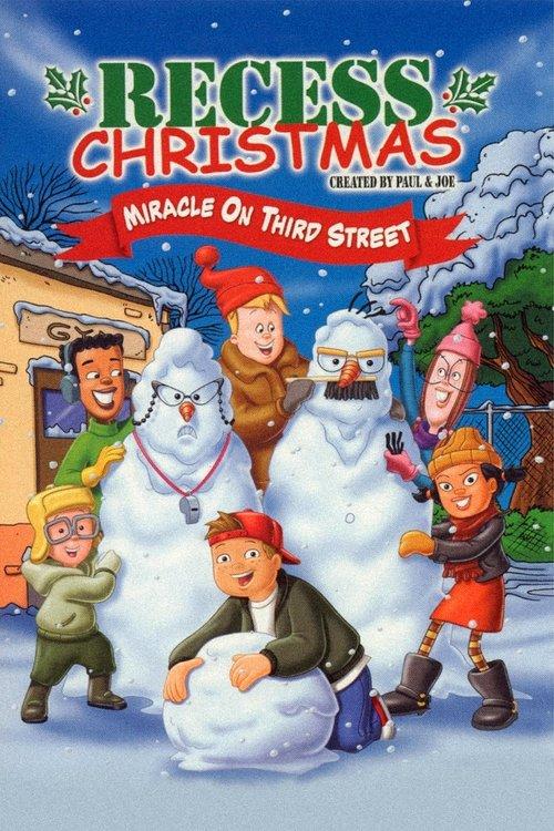 Recess Christmas: Miracle On Third Street 2001 official movie poster