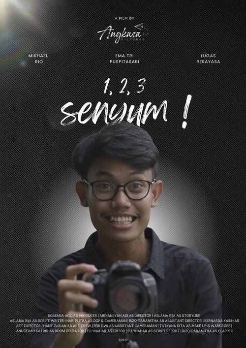 1, 2, 3 Smile! 2023 official movie poster