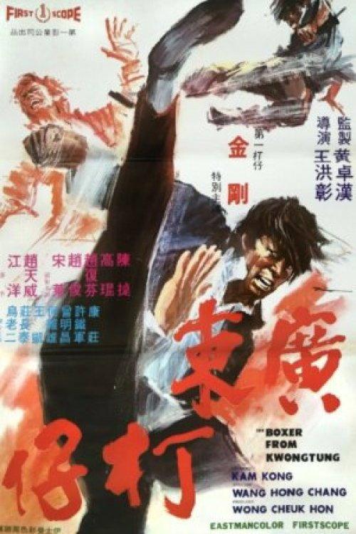 The Boxer from Kwangtung 1973 official movie poster