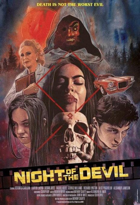 Night of the Devil 2021 official movie poster