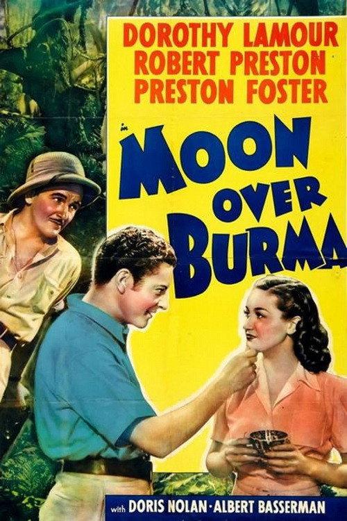Moon Over Burma 1940 official movie poster