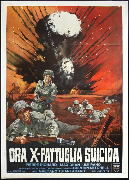Ora X Pattuglia Suicida 1969 official movie poster