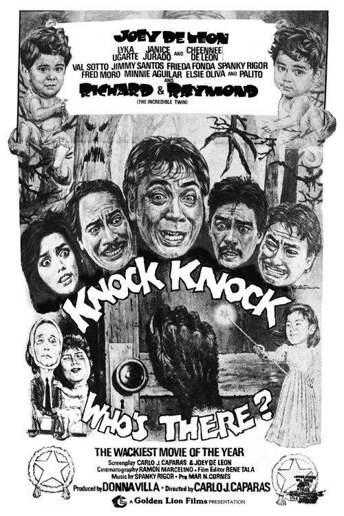 Knock Knock, Who's There? 1988 official movie poster