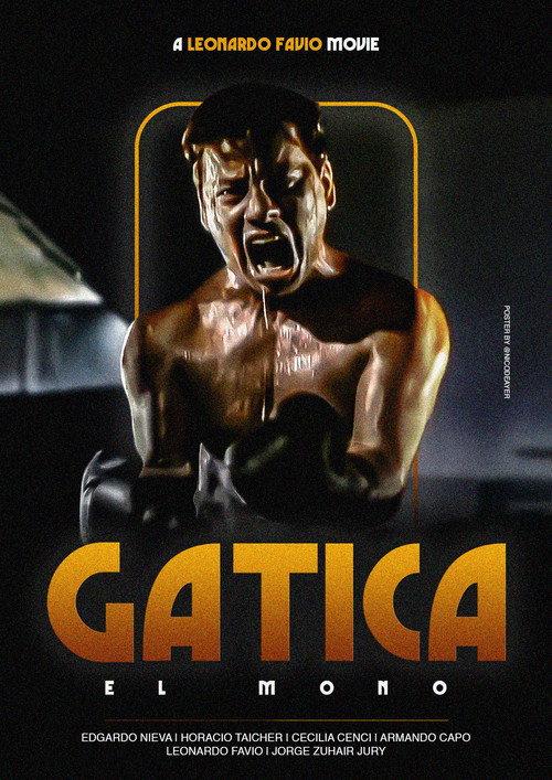 Gatica, the Monkey 1993 official movie poster