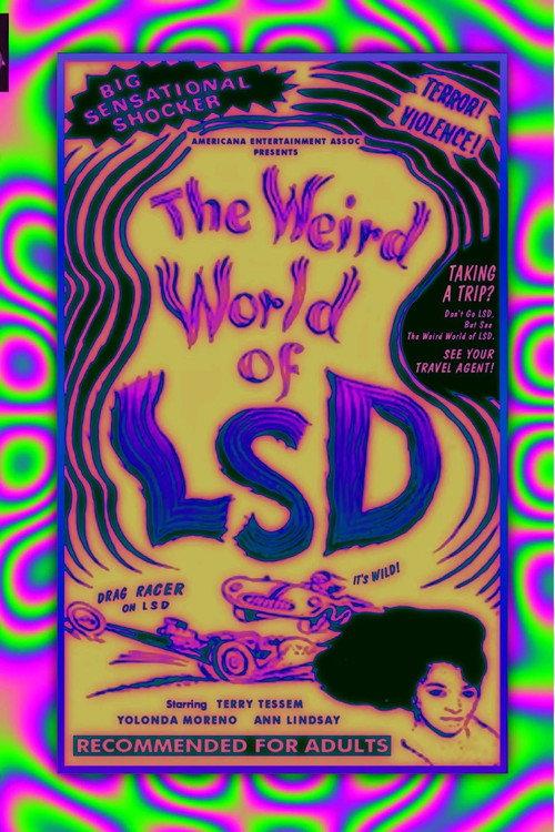 The Weird World of LSD 1967 official movie poster