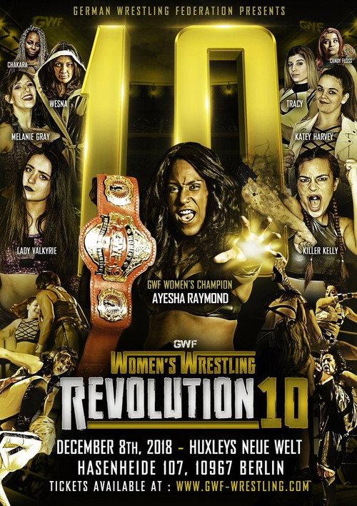 GWF. Women Wrestling Revolution 10 2018 official movie poster