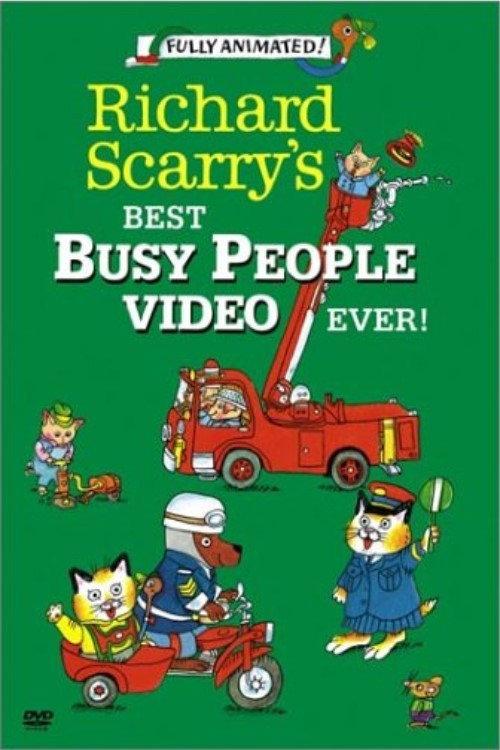 Richard Scarry's Best Busy People Video Ever! 1993 official movie poster