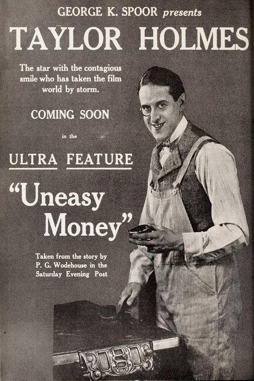 Uneasy Money 1918 official movie poster