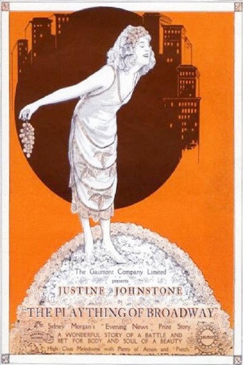 The Plaything of Broadway 1921 official movie poster