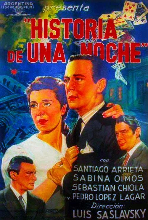 Story of a Single Night 1941 official movie poster