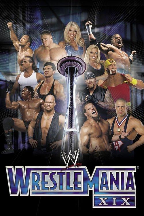 WWE Wrestlemania XIX 2003 official movie poster