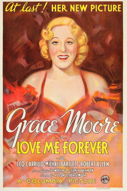 Love Me Forever 1935 official movie poster