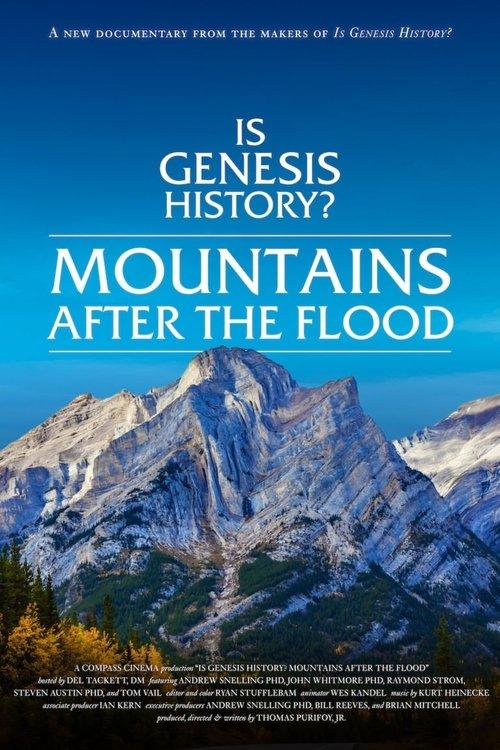Is Genesis History? Mountains After the Flood 2023 official movie poster