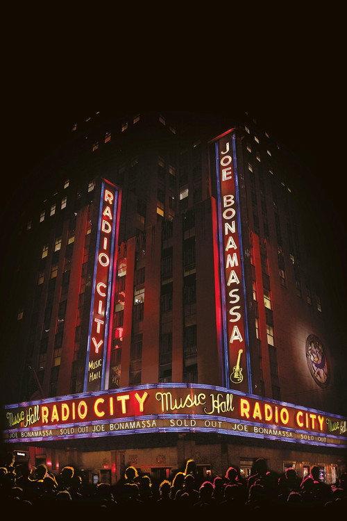 Joe Bonamassa: Live at Radio City Music Hall 2015 official movie poster