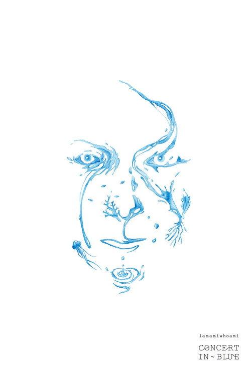 iamamiwhoami: Concert in Blue 2015 official movie poster