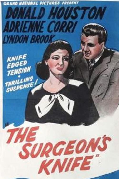 The Surgeon's Knife 1957 official movie poster
