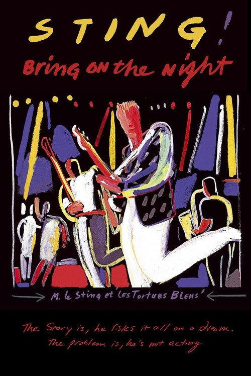 Sting - Bring on the Night 1985 official movie poster