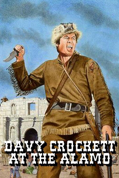 Davy Crockett at the Alamo 1955 official movie poster