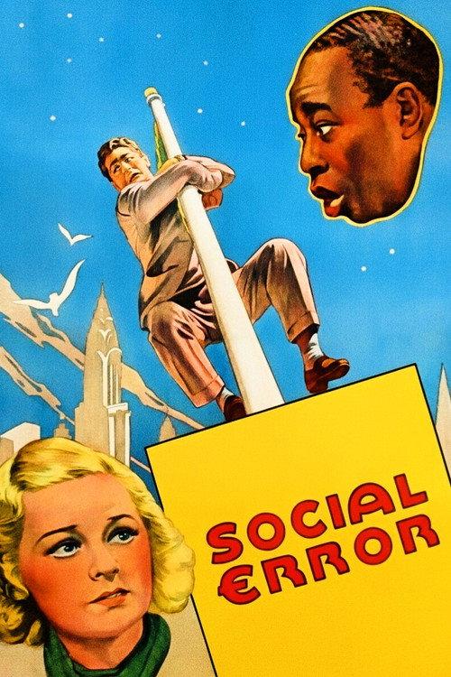 Social Error 1935 official movie poster