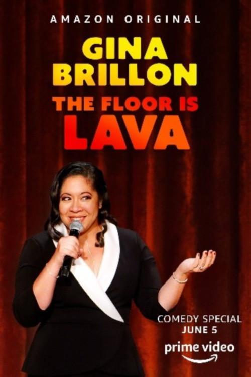 Gina Brillon: The Floor Is Lava 2020 official movie poster