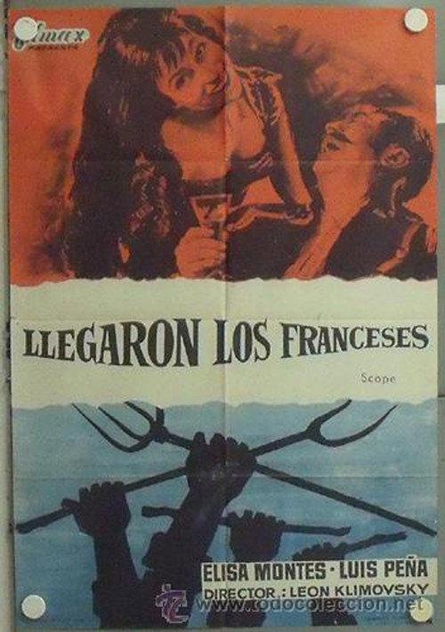 Llegaron los franceses 1959 official movie poster