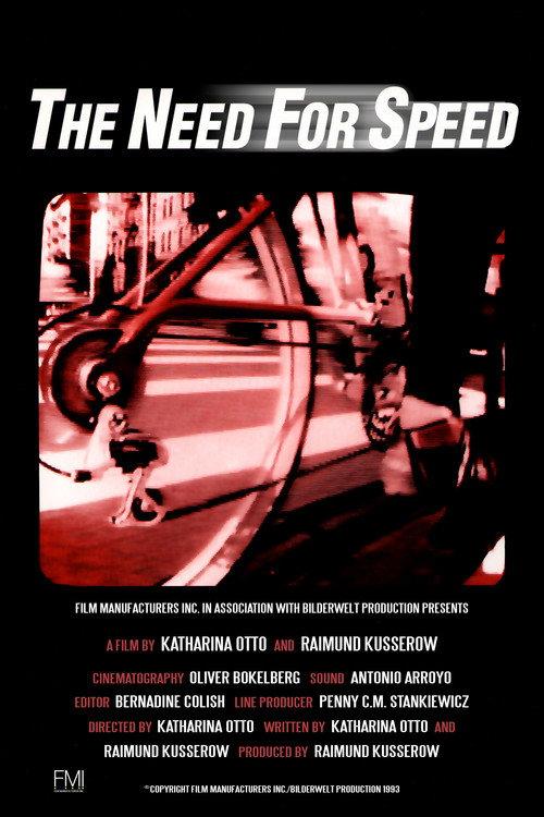 The Need for Speed, Bicycle Messengers in New York 1994 official movie poster