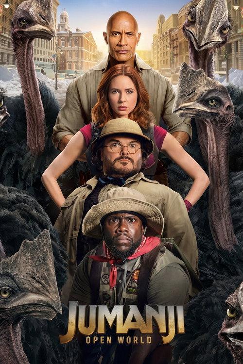 Jumanji: Open World 2026 official movie poster