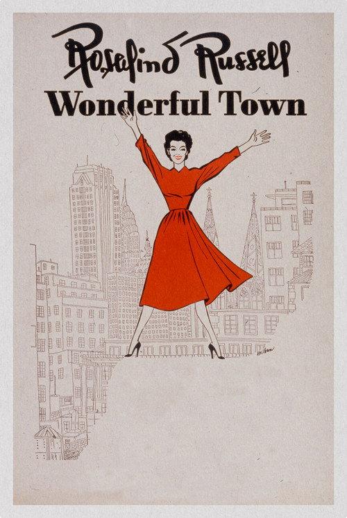 Wonderful Town 1958 official movie poster