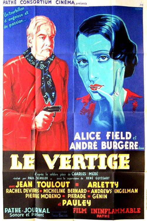 Le vertige 1935 official movie poster