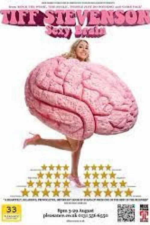 Tiff Stevenson: Sexy Brain 2022 official movie poster