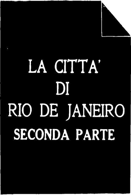 Cidade do Rio de Janeiro 1924 official movie poster
