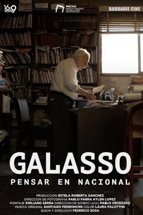Galasso: Pensar en nacional 2022 official movie poster