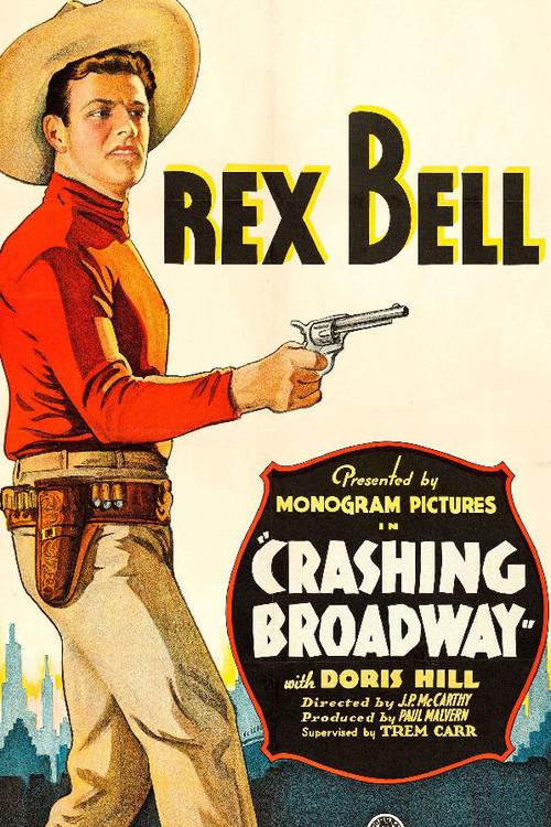 Crashing Broadway 1933 official movie poster