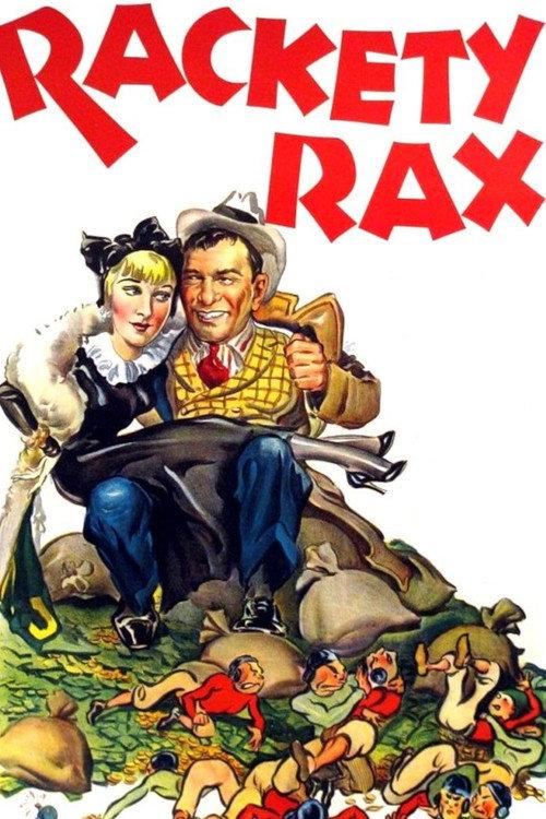 Rackety Rax 1932 official movie poster