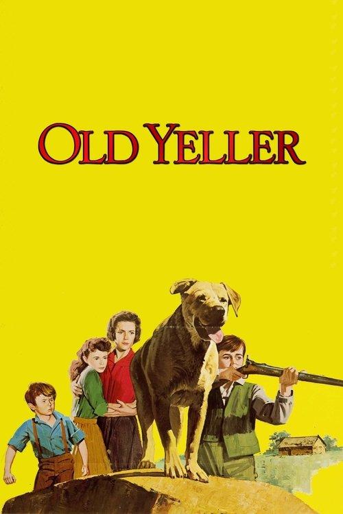 Old Yeller 1957 official movie poster