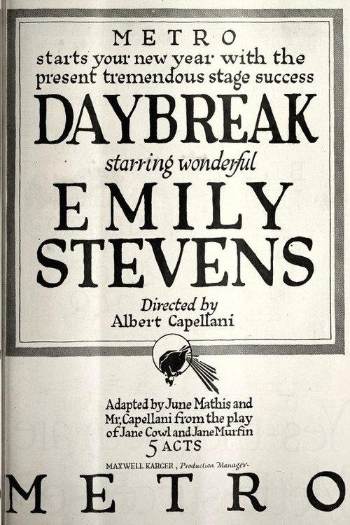 Daybreak 1918 official movie poster