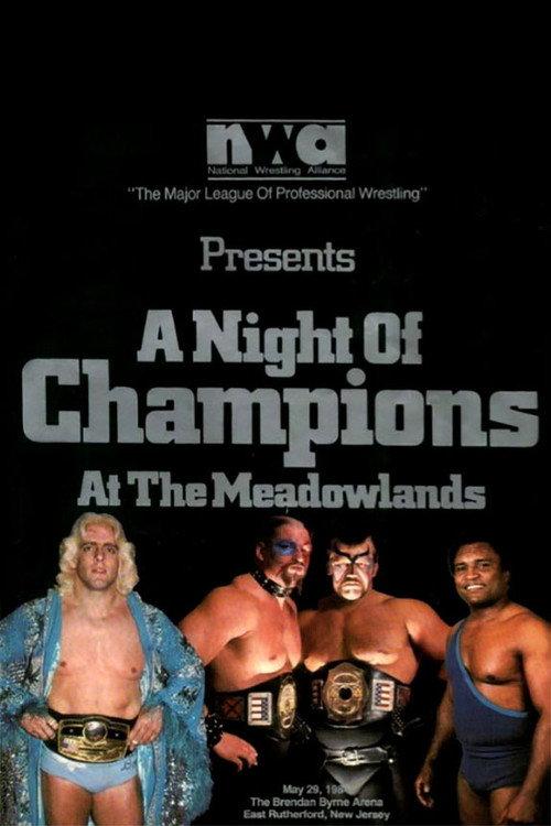 NWA Night of Champions 1984 official movie poster