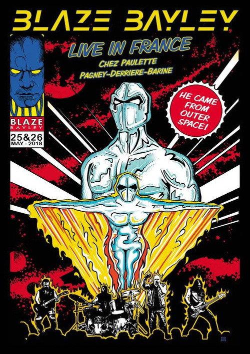 Blaze Bayley ‎– Live in France 2019 official movie poster