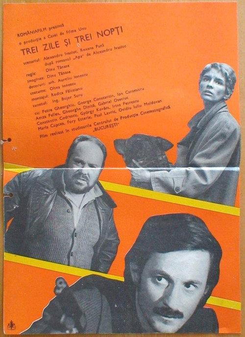 Three Days and Three Nights 1976 official movie poster