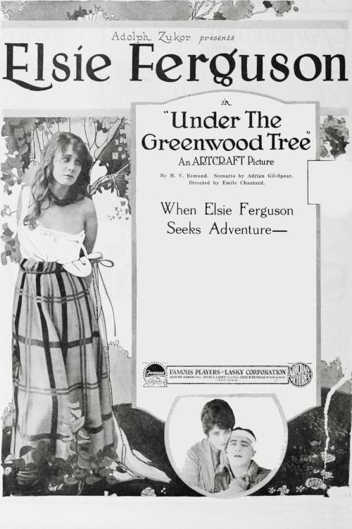 Under the Greenwood Tree 1918 official movie poster